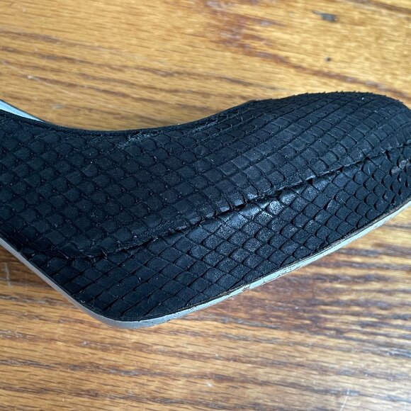 Sergio Rossi Black Snakeskin-look Pumps, EU 40 - Picture 11 of 16